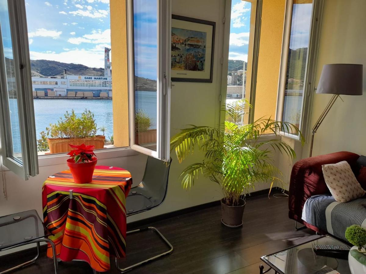 Appartement La Mediterranee Vue Sur Mer Plein Soleil 3 Climatisations Reversibles Port Vendres Exteriör bild