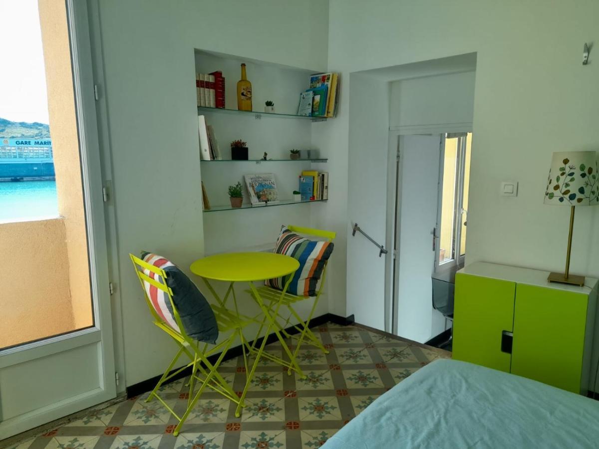 Appartement La Mediterranee Vue Sur Mer Plein Soleil 3 Climatisations Reversibles Port Vendres Exteriör bild