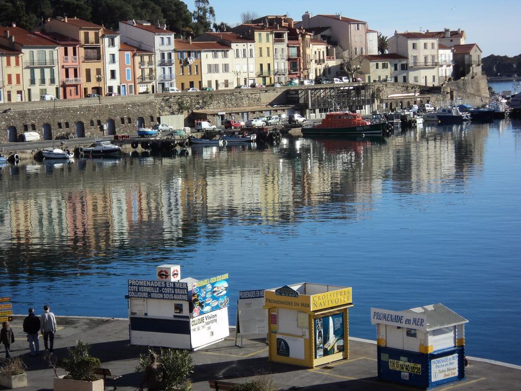 Appartement La Mediterranee Vue Sur Mer Plein Soleil 3 Climatisations Reversibles Port Vendres Rum bild