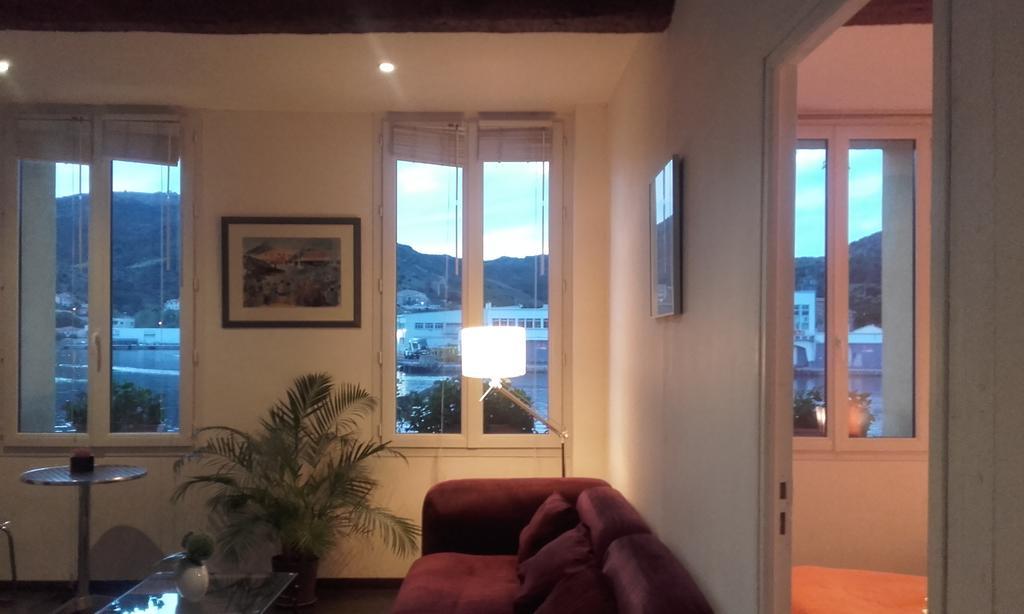 Appartement La Mediterranee Vue Sur Mer Plein Soleil 3 Climatisations Reversibles Port Vendres Exteriör bild